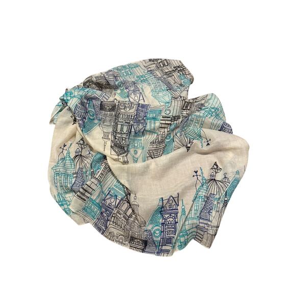 Canary Melon Cashmere Stole Scarf 76x28" - Picture 4 of 6